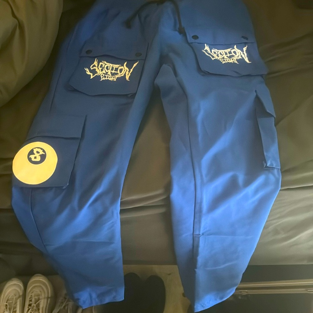 Section Eight Blue Cargo pants